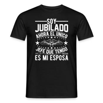 Je Suis Retraité - T-shirt homme - noir - Devant - AI Model Male 178 light (178cm)