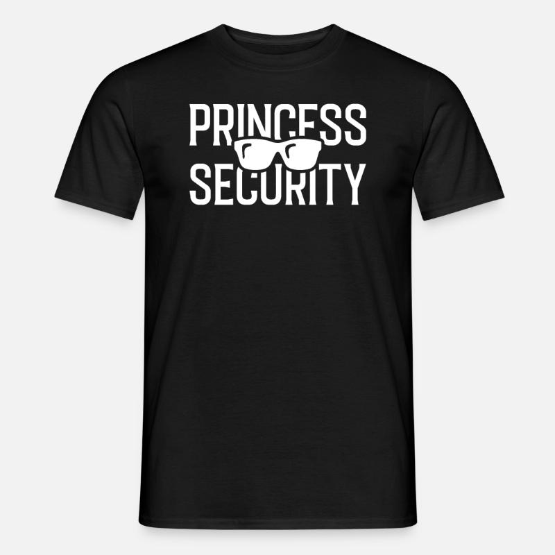 Sécurité Des Princesses - T-shirt homme - noir