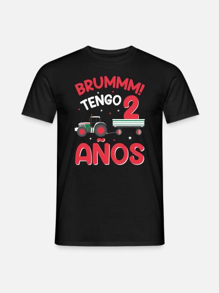 Brummm J'ai 2 ans - T-shirt homme - noir