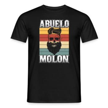Papou Cool - T-shirt homme - noir - Devant - AI Model Male 178 light (178cm)