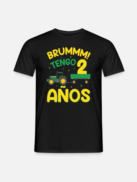 Brummm J'ai 2 ans - T-shirt homme - noir