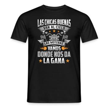 Cadeau Amusant Pour Les Femmes Motardes - T-shirt homme - noir - Devant - AI Model Male 178 light (178cm)