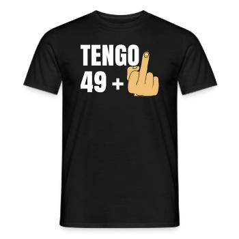 Ich bin 50 Jahre alt - Männer T-Shirt - Schwarz - Vorne - AI Model Male 178 light (178cm)