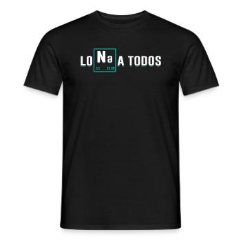 Lona Un Elemento De Sodio Todos - T-shirt homme - noir - Devant - AI Model Male 178 light (178cm)