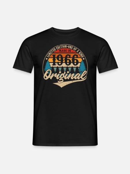 Made in 1966 Original - Men's T-Shirt - black