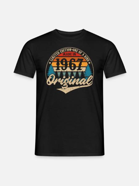 Made in 1967 Original - Men's T-Shirt - black