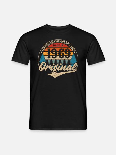 Made in 1969 Original - Men's T-Shirt - black