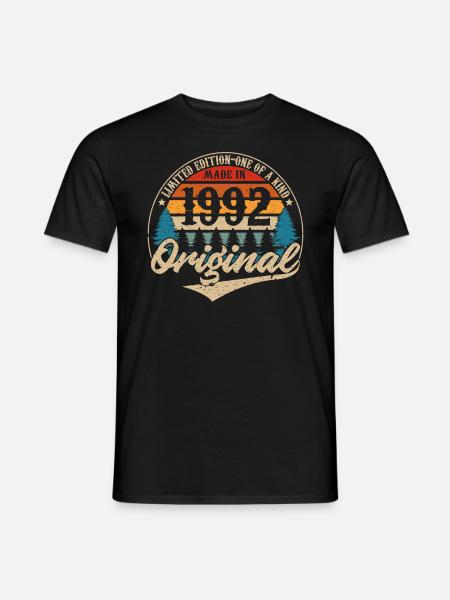 Fabriqué En 1992 Original - T-shirt homme - noir