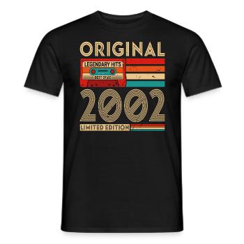 Succès Légendaires Originaux Le Meilleur De 2002 - T-shirt homme - noir - Devant - AI Model Male 178 light (178cm)