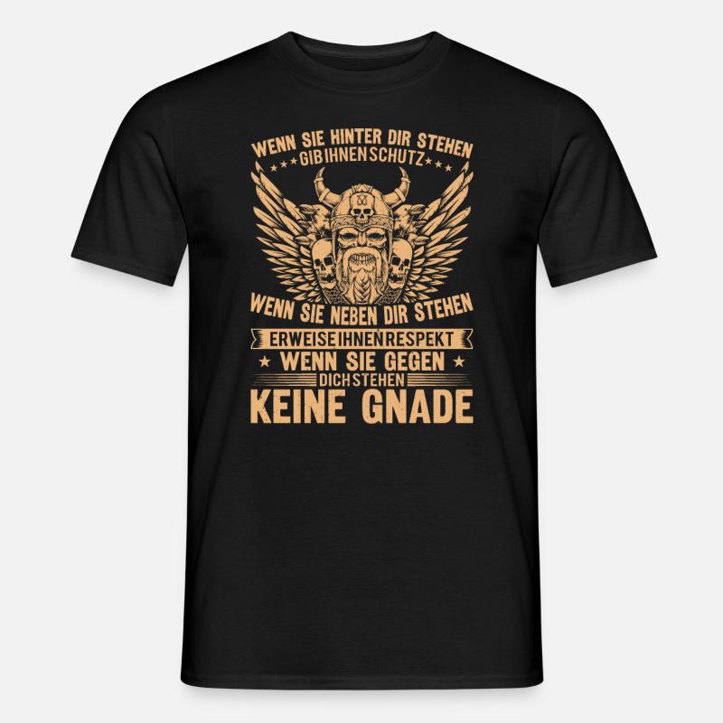 Wenn Sie Hinter Dir Stehen - Männer T-Shirt - Schwarz