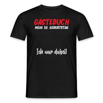 18th Birthday Boy Girl 18 Years 2005 Funny Gift - Männer T-Shirt - Schwarz - Vorne - AI Model Male 178 light (178cm)