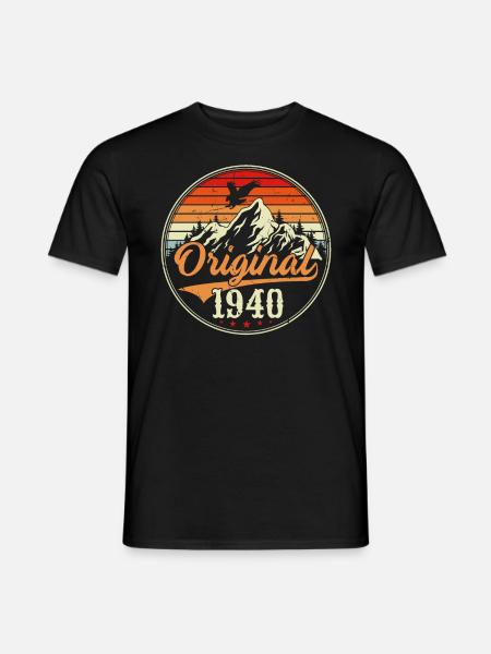 Original 1940 - Männer T-Shirt - Schwarz