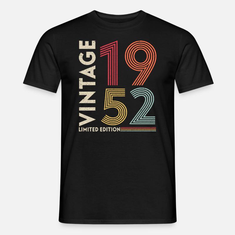 Millésime 1952 Edition limitée - T-shirt homme - noir