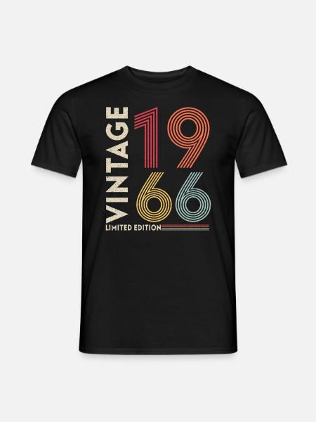 Generation 1966 - Men's T-Shirt - black