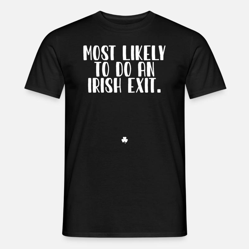 St. Patricks Day Celebration - Men’s T-shirt - black