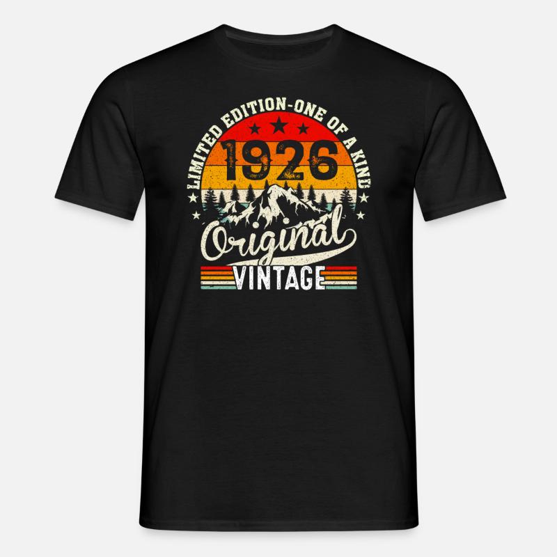 Legendary since 1926 - Men's T-Shirt - black