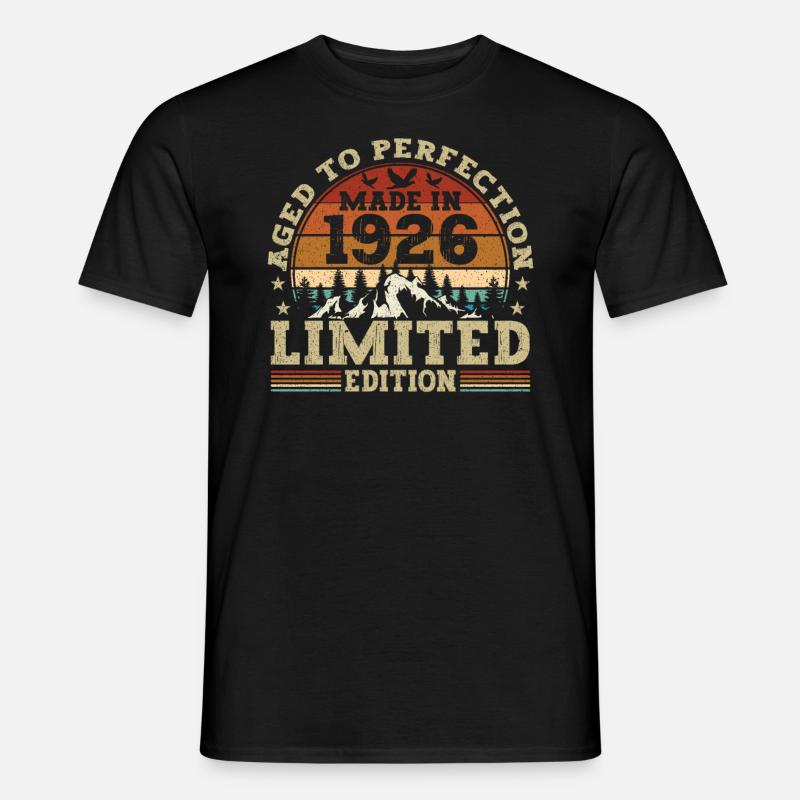 Legendär seit 1926 - Männer T-Shirt - Schwarz