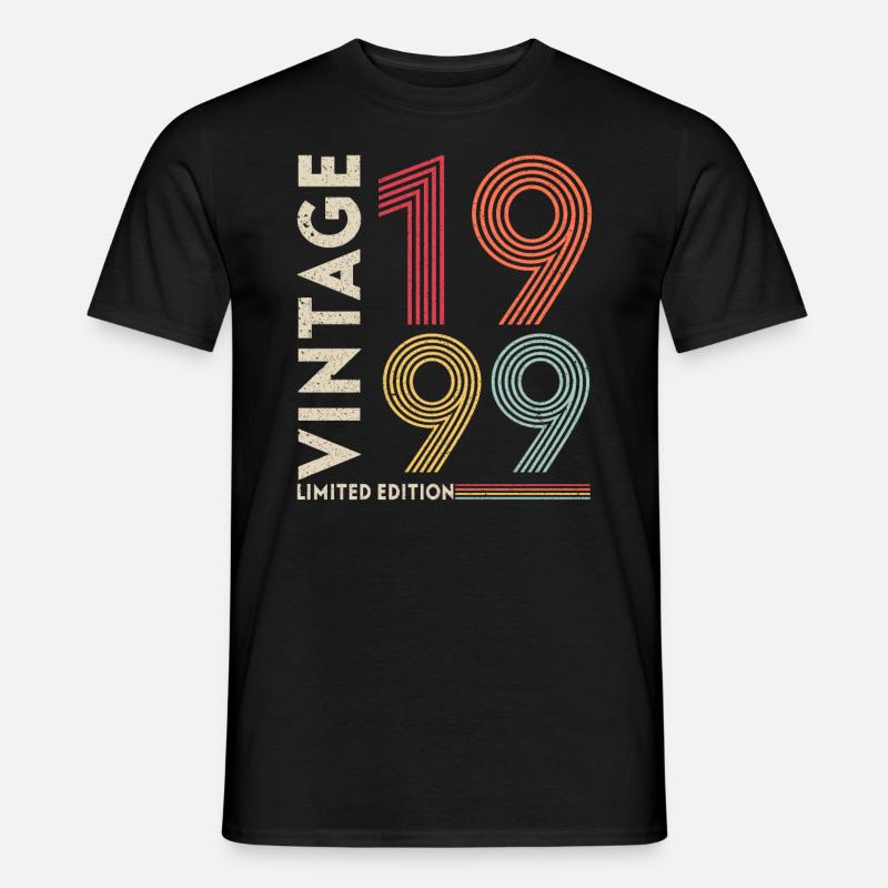 legendär seit 1999 - Männer T-Shirt - Schwarz