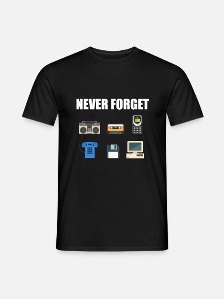 80s 90s 80s 90s - Men's T-Shirt - black