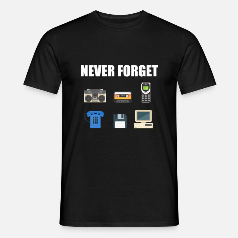 80s 90s 80s 90s - Men’s T-shirt - black
