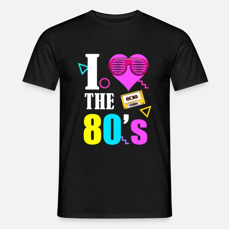 80s 90s 80s 90s - Men's T-Shirt - black