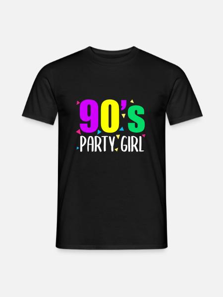 90s 80s 90s 80s - T-shirt homme - noir
