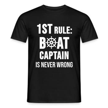 Bateau voilier voilier voilier cadeau - T-shirt homme - noir - Devant - AI Model Male 178 light (178cm)
