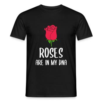 Rosen Florist Floristik Gärtner Garten Geschenk - T-shirt homme - noir - Devant - AI Model Male 178 light (178cm)