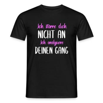 Physiotherapie Physiotherapeut Therapeut Geschenk - Männer T-Shirt - Schwarz - Vorne - AI Model Male 178 light (178cm)