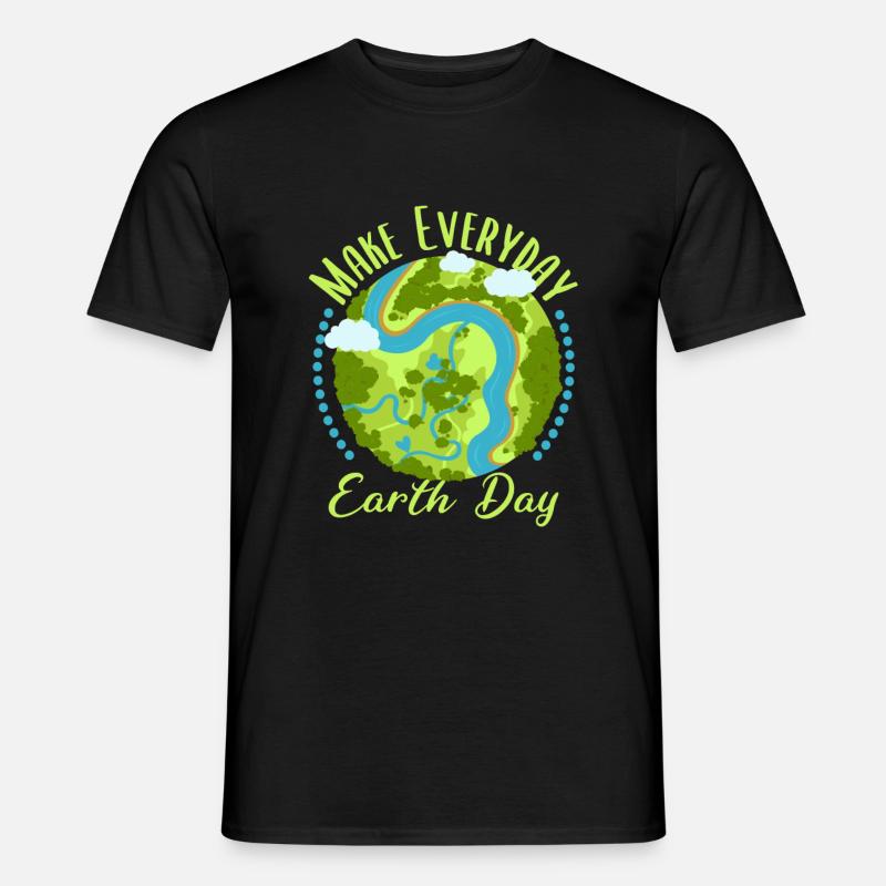 Make our Earth green again - Männer T-Shirt - Schwarz