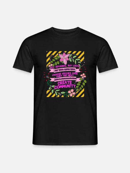 save the planet - Men's T-Shirt - black