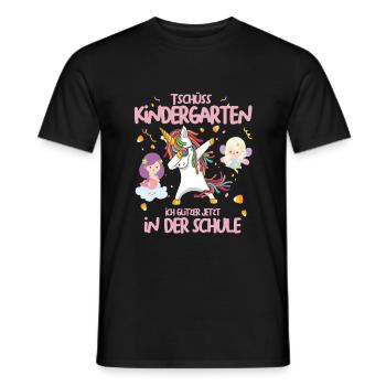 Scolarisation Dabbing Licorne Fées Cadeau cool - T-shirt homme - noir - Devant - AI Model Male 178 light (178cm)