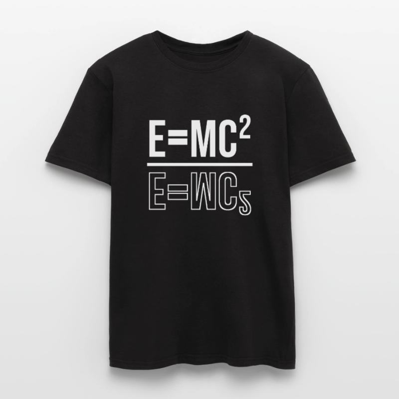 Emc2 Physics Phyic Professors Student Gift Men’s T-shirt