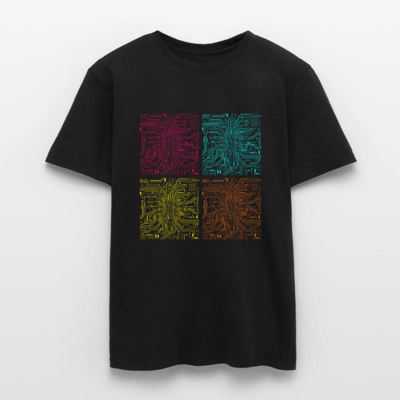 CPU processor computer scientist computer Men's T-Shirt