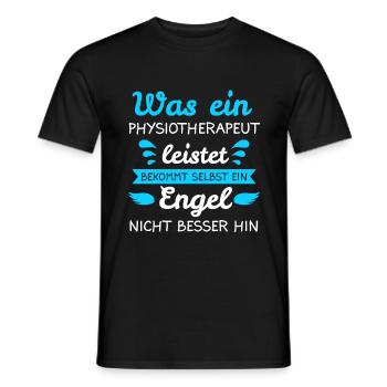 Physiotherapie Physio Therapie Physios Geschenk - Männer T-Shirt - Schwarz - Vorne - AI Model Male 178 light (178cm)