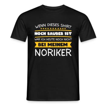 Noriker Pferd Pferde Pferdesprüche Reiter Geschenk - Männer T-Shirt - Schwarz - Vorne - AI Model Male 178 light (178cm)