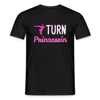 Turnen Kunstturnen Bodenturnen Geschenk - Männer T-Shirt - Schwarz - Vorne - AI Model Male 178 light (178cm)