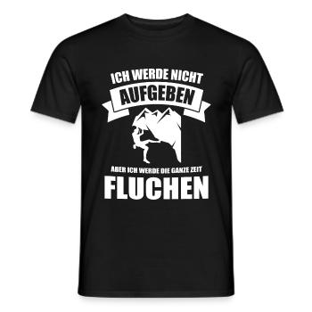 Klettern Kletterer Bouldern Geschenk - Männer T-Shirt - Schwarz - Vorne - AI Model Male 178 light (178cm)