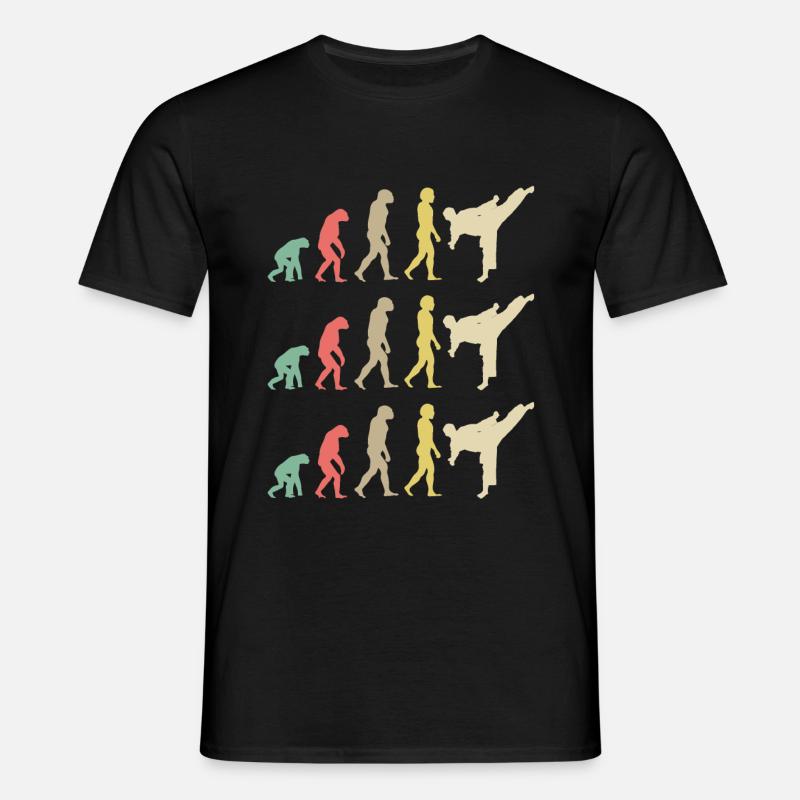 Karate Evolution - Taekwondo - Men's T-Shirt - black