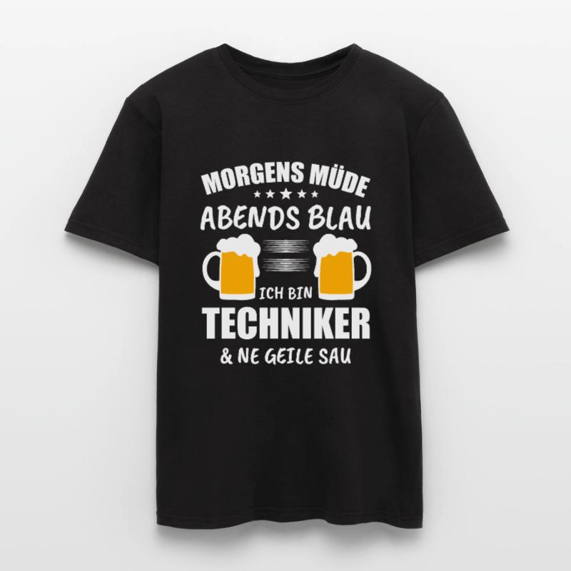 Techniker Computer Technik Geschenk Männer T-Shirt