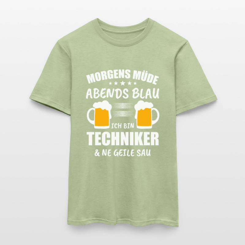 Techniker Computer Technik Geschenk Männer T-Shirt