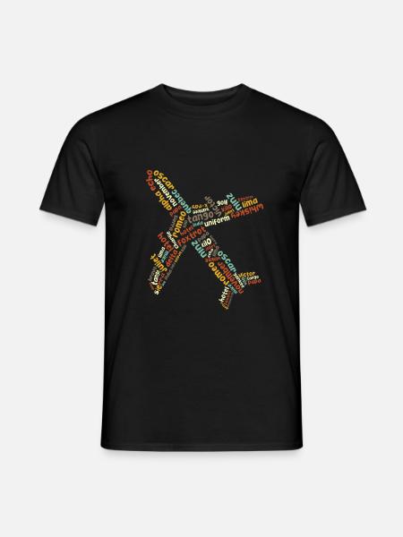 Pilote pilote pilote pilote - T-shirt homme - noir