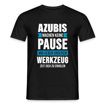 Azubi 2020 Lehrling Auszubildender Geschenk - Männer T-Shirt - Schwarz - Vorne - AI Model Male 178 light (178cm)
