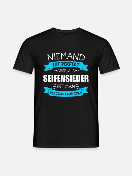 Seifen Selbst Machen Seifenherstellung Seife - Männer T-Shirt - Schwarz