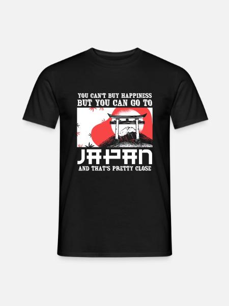 Cadeau de culture japonaise japonaise japonaise - T-shirt homme - noir