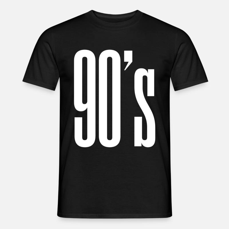 90's 90's 90's - Men’s T-shirt - black
