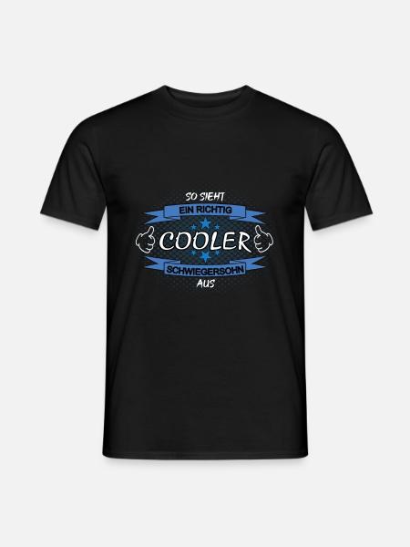 This is what a cool son-in-law looks like - Men's T-Shirt - black
