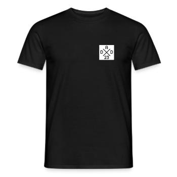 Dad 2023 Expectant Dad Father's Day Father - Men's T-Shirt - black - Front - AI Model Male 178 light (178cm)