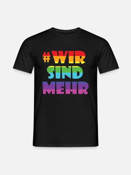 Nous sommes plus - T-shirt homme - noir