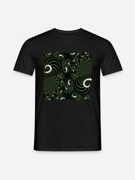 Fractal #63 - T-shirt homme - noir
